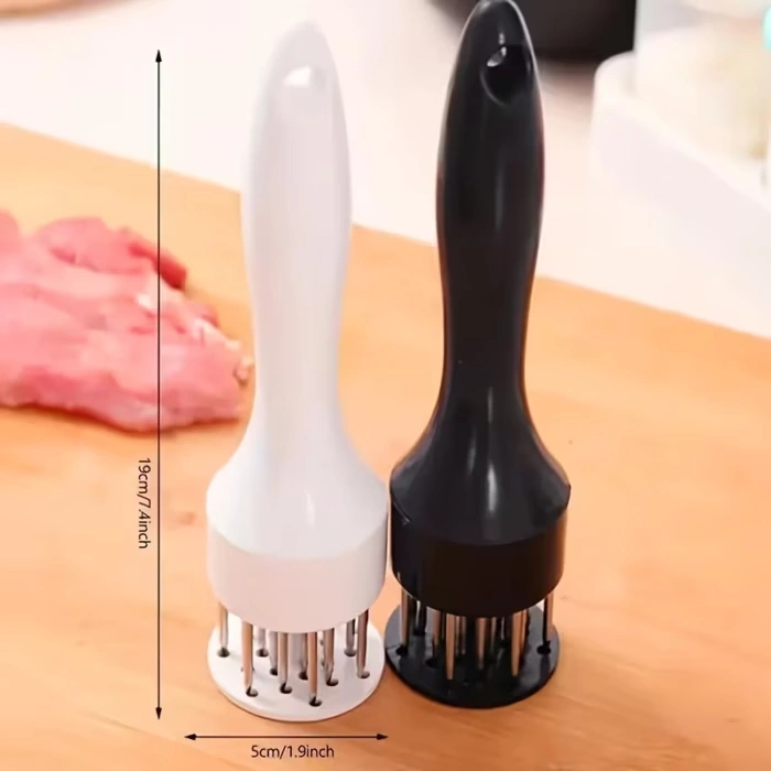 Stainless Steel Meat Tenderizer for Manual Food Preparation in Kitchen Settings – description image 4