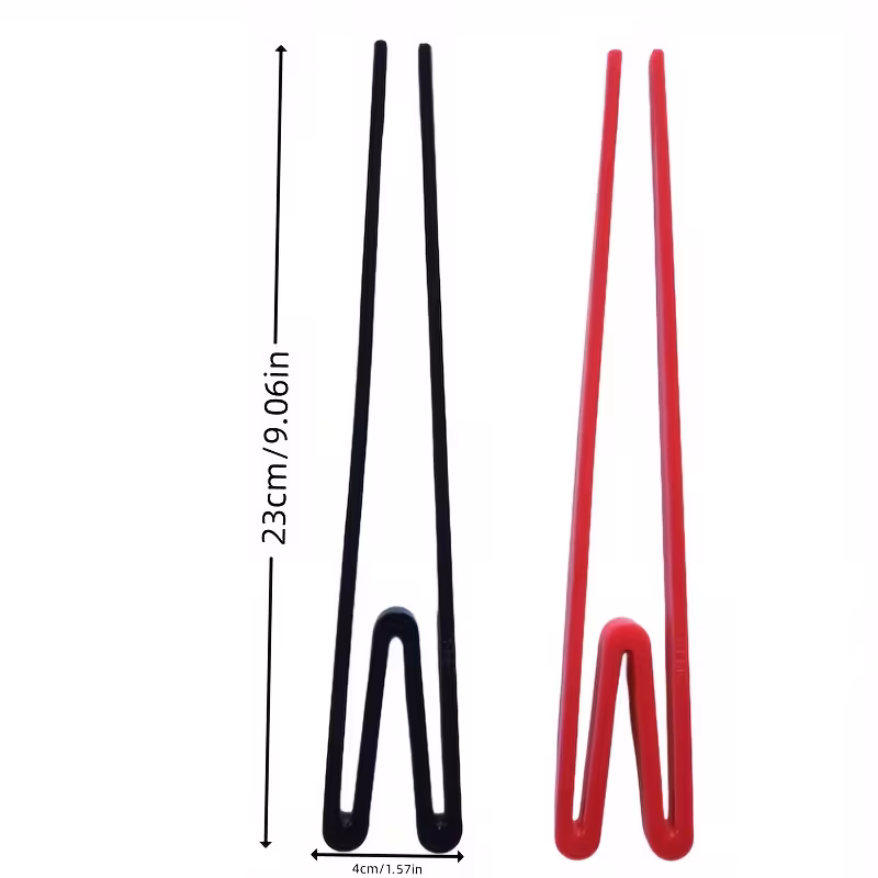 Reusable Training Chopsticks for Beginners with Guided Grip Design – description image 3