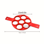 Silicone Pancake Maker with 7 Rings for Cooking Pancakes and Eggs – gallery image 5