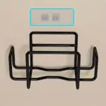 Wall-Mounted Tissue Holder for Holding Tissue Rolls and Sheets, Non-Drilling Adhesive Mount – gallery image 2