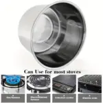 Double Boiler Pot for Controlled Melting & Heating, Stainless Steel with Long Handle – gallery image 6