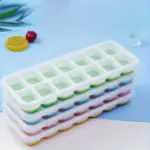 4pcs Large Ice Cube Tray for Making Ice Cubes and Ice Balls, Flexible Mold with Removable Lid – gallery image 3
