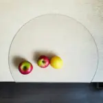 Vegetable Cutting Board for Food Prep & Chopping with Non-Slip Lip and Transparent Black Surface – gallery image 5