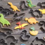 10pcs Stainless Steel Dinosaur Cookie Cutters for Cutting Dough, Fondant and Soft Foods – gallery image 7