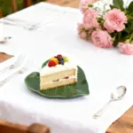 Ceramic Spoon Rest for Holding Cooking Utensils and Spatulas, Leaf Design – gallery image 3