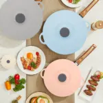 5-Piece Silicone Pot Lid Covers for Covering Bowls, Pots and Jars, Microwave-Safe Design – gallery image 6