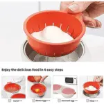 Microwave Egg Poacher for Steaming Eggs with Drain Basket Design – gallery image 7