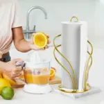 Standing Paper Towel Holder for Holding Standard Rolls with Weighted Base – gallery image 2