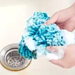 360° Rotary Triangle Mop for Wet and Dry Cleaning, Adjustable Retractable Handle – gallery image 3