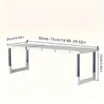 Adjustable Under-Sink Storage Rack for Organizing Household Items and Space-Saving Storage – gallery image 4