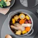 Large-Capacity Stainless Steel Pot for Making Soup, Porridge and Steaming, Induction and Gas Compatible – gallery image 3