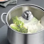 Large-Capacity Stainless Steel Pot for Making Soup, Porridge and Steaming, Induction and Gas Compatible – gallery image 2