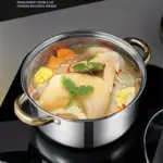 5-Piece Stainless Steel Cookware Set for Everyday Cooking with Easy-Clean Surface – gallery image 8