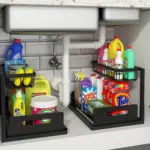 2-Tier Slide-Out Under-Sink Organizer for Storage & Access – gallery image 9