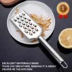 3-Piece Kitchen Tool Set for Peeling, Grating and Slicing, Stainless Steel – gallery image 5