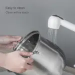 Large-Capacity Stainless Steel Pot for Making Soup, Porridge and Steaming, Induction and Gas Compatible – gallery image 9