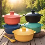 Casserole-Style Bowl with Lid and Spoon for Serving Noodles, Rice, and Soup – gallery image 6