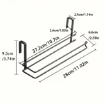 Stainless Steel Roll Holder for Holding Paper Towels and Toilet Paper – gallery image 5