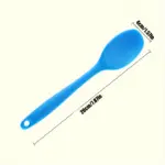 4pcs Heat-Resistant Silicone Mixing Spoons for Stirring & Mixing, Non-Stick Surface – gallery image 4