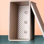 Carbon Steel Loaf Pan with Lid for Baking Loaves & Cakes, Non-Stick Surface – gallery image 3