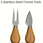 Bamboo Cheese Knife and Serving Tray Set for Slicing & Serving – gallery image 5