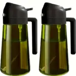 2pcs Olive Oil Sprayer for Controlled Oil Dispensing, Light-Blocking Design – gallery image 11