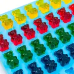 2-Piece Silicone Gummy Bear Mold Set for Candy & Chocolate Making, 90-Cavity Design – gallery image 3