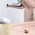 Stainless Steel Kettle with Wooden Handle for Heating Water on Cooking Surfaces – gallery image 7