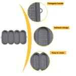 Non-Stick Silicone Bread Pan for Baking Loaf-Shaped Breads – gallery image 6