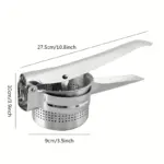 Stainless Steel Potato Ricer for Mashing & Pressing with Non-Slip Handle – gallery image 4