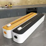 Sliding Blade Plastic Wrap Cutter for Cutting & Dispensing Wrap Rolls, Dual-Direction Slide – gallery image 5