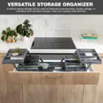 Foldable Drawer Storage Box for Organizing Cutlery & Utensils with Expandable Compartment Design – gallery image 9