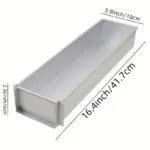 Aluminum Rectangular Baking Pan for Layered Desserts with Removable Dividers – gallery image 8