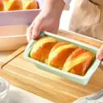3-Piece Silicone Baking Pan Set for Baking & Molding with Non-Stick Surface Design – gallery image 13