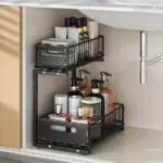 Under-Sink Sliding Organizer for Cabinet Storage & Access, Two-Tier Design – gallery image 3