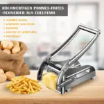 Vegetable Cutter for Slicing & Chopping with Stainless Steel Construction – gallery image 6