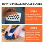 12-in-1 Manual Vegetable Chopper for Cutting & Slicing with Interchangeable Blade Housing – gallery image 9