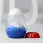 Eggshell-Shaped Volcano Eruption Timer for Time Tracking & Countdown – main image