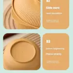 Casserole-Style Bowl with Lid and Spoon for Serving Noodles, Rice, and Soup – gallery image 12