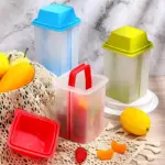 Container with Filter for Mess-Free Storage of Condiment Foods, Easy-Open Lid – gallery image 3
