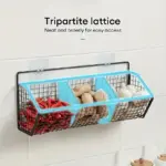 Kitchen Storage Basket for Organizing Household Items with Adjustable, Durable Design – gallery image 7