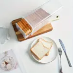 Retractable Bread Storage Box for Storing Bread & Baked Goods, Rectangular Design – gallery image 2