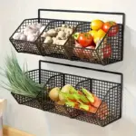 Kitchen Storage Basket for Organizing Household Items with Adjustable, Durable Design – gallery image 2