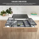 Foldable Drawer Storage Box for Organizing Cutlery & Utensils with Expandable Compartment Design – gallery image 8