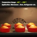 9pcs Silicone Mini Cake Molds for Baking Small Cakes, Round 4 Inch Size – gallery image 6