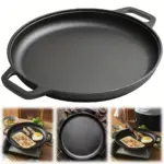 Pre-Seasoned Cast Iron Pan for Stovetop Cooking & Searing, Even-Heating Design – gallery image 5