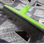 Rubber Broom with Squeegee Edge for Sweeping Hair & Wiping Smooth Surfaces – gallery image 6