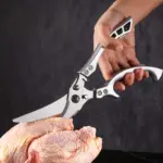 Stainless Steel Kitchen Shears for Cutting Meat, Fish and Poultry – gallery image 6