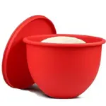 Silicone-Lined Mixer Bowl for Mixing & Pouring with Reusable Spout and Lid – gallery image 2
