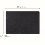 Absorbent Sink Mat for Drip Catching and Surface Protection, Reusable Non-Slip Layered Design – gallery image 4